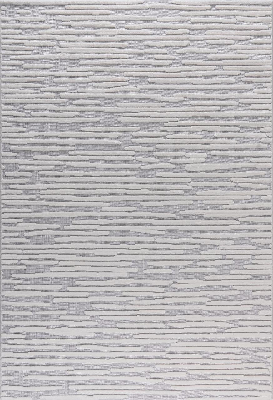 Alfombra Roma / 0023A / White - Grey