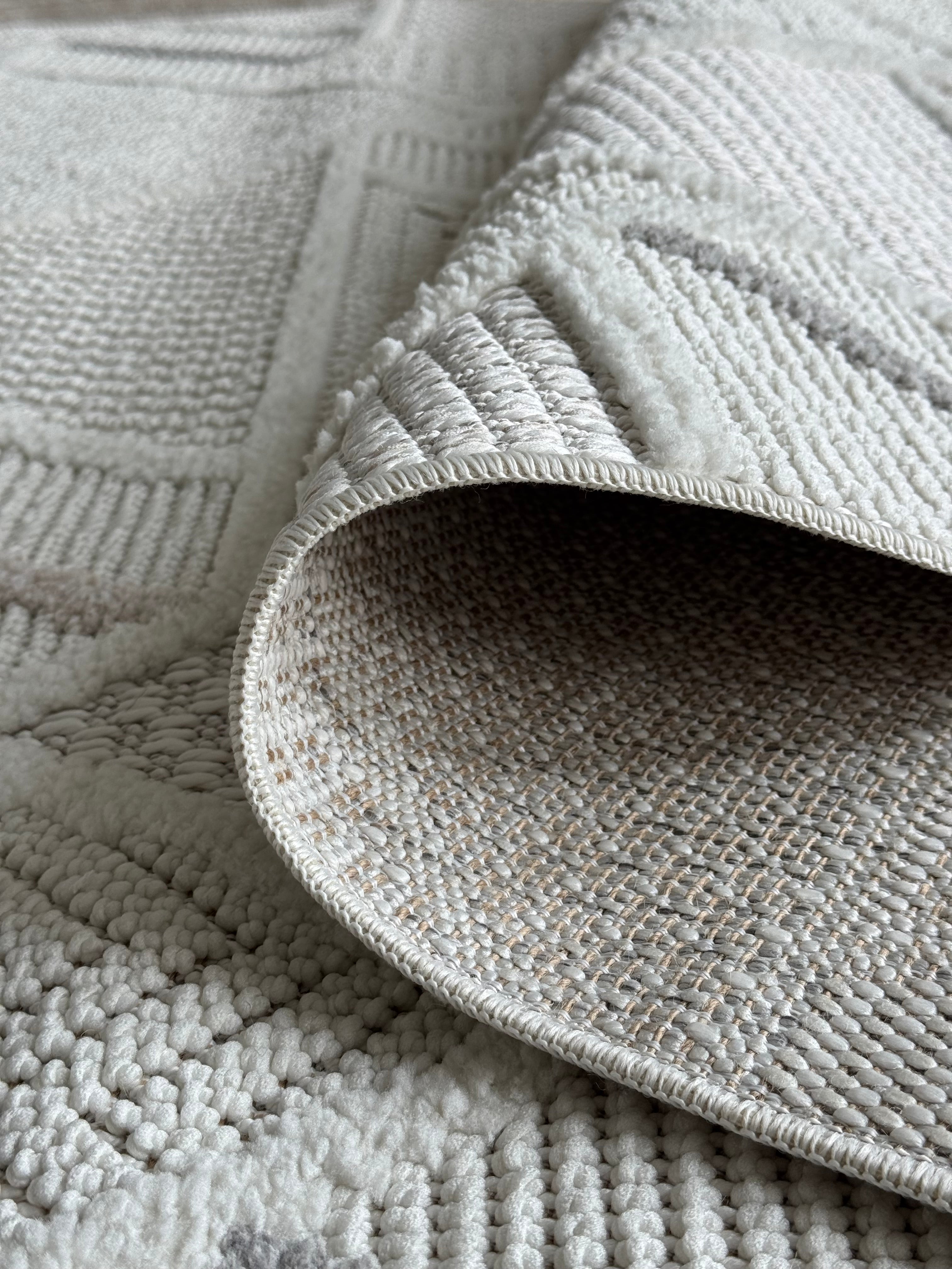 Alfombra Zeugma / 0021A / Bone - L.Grey