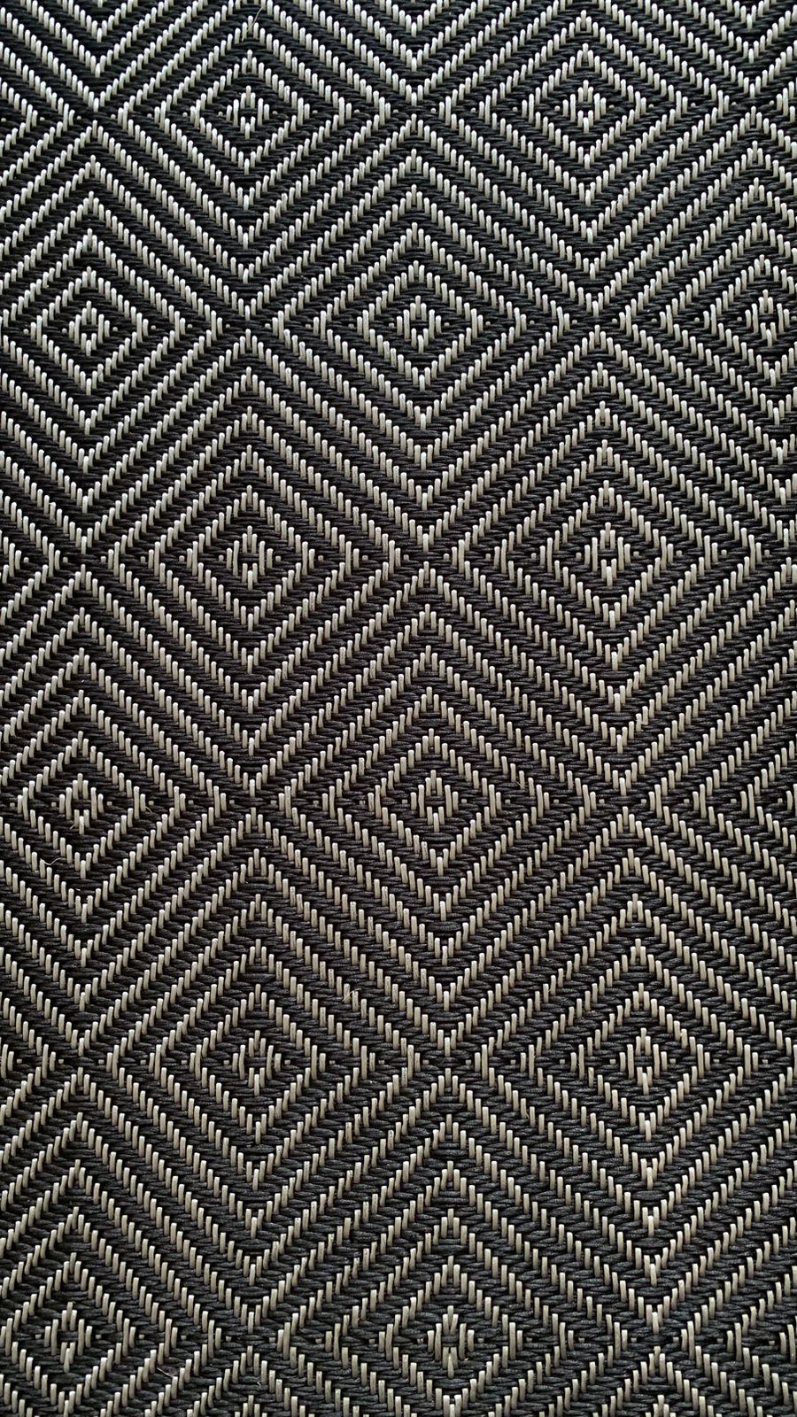 Tapete Tejido Romboidal en Seda / F31