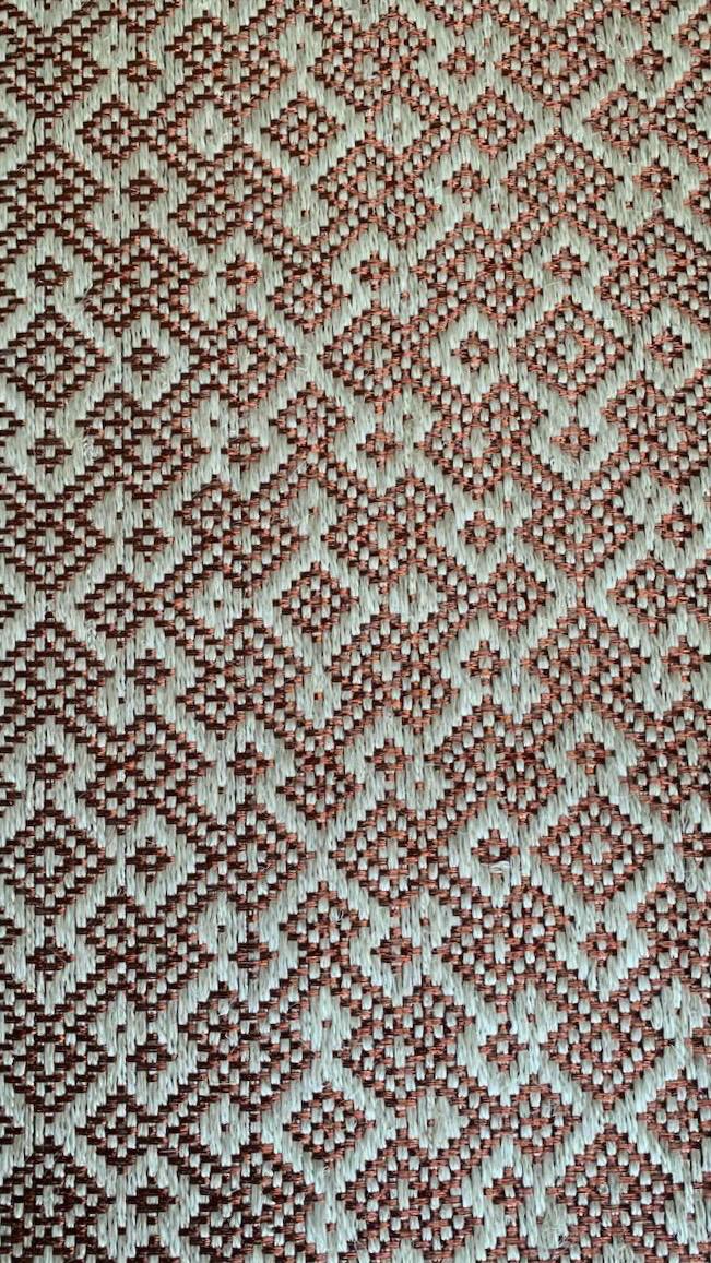 Tapete Tejido Martina invertido en Fique y Cobre / 32