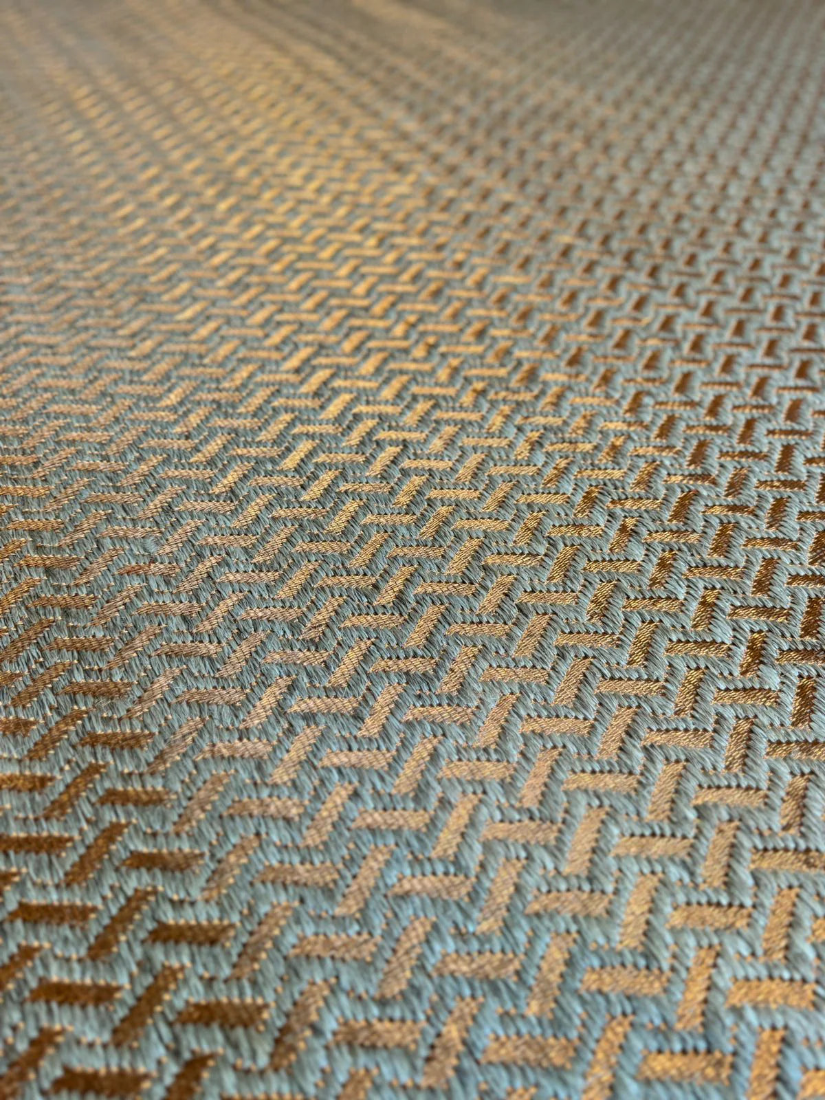 Tapete Tejido Festival en Fique y Cobre / F31