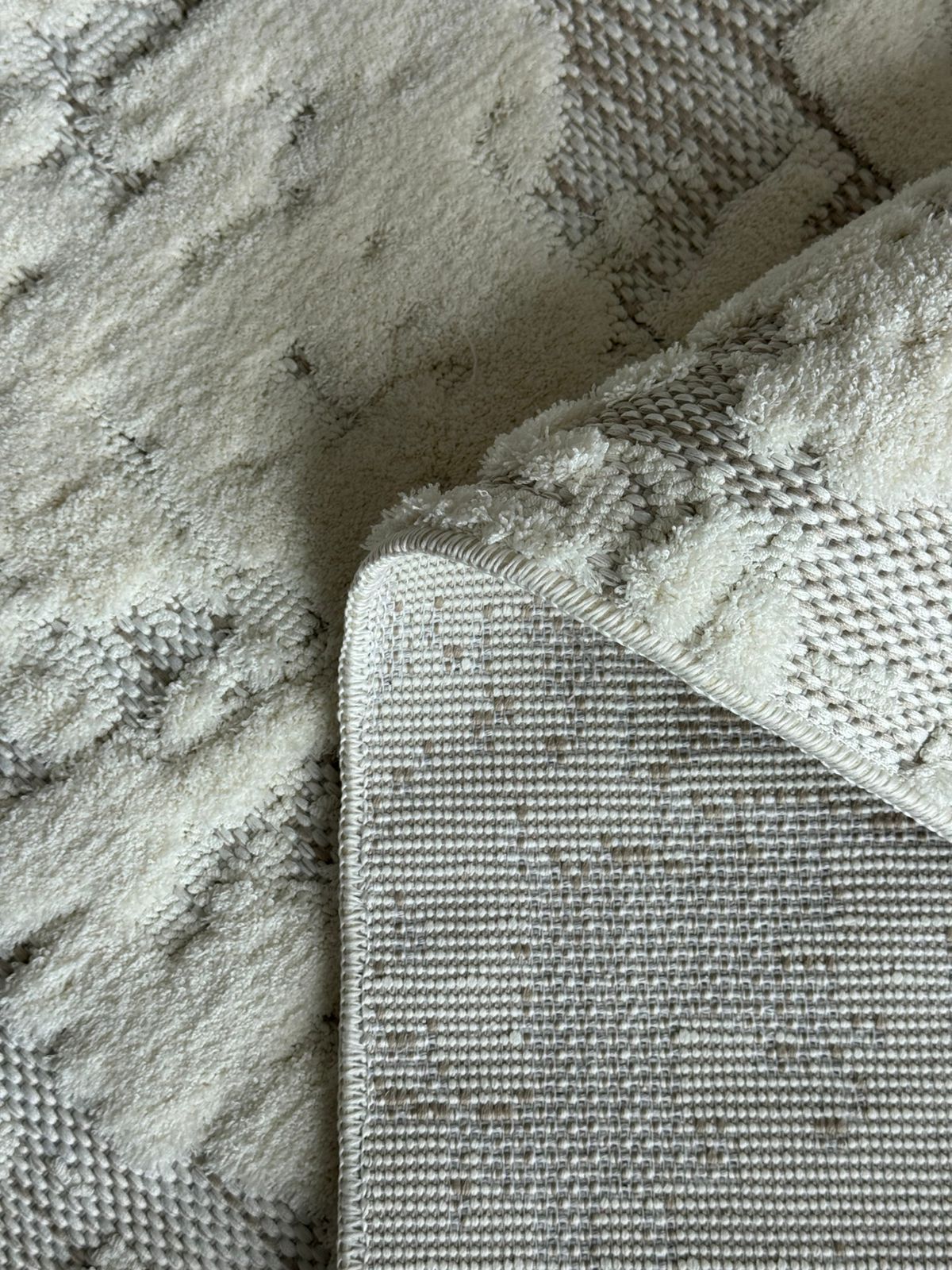 Alfombra Roma / 0015A / White - Cream