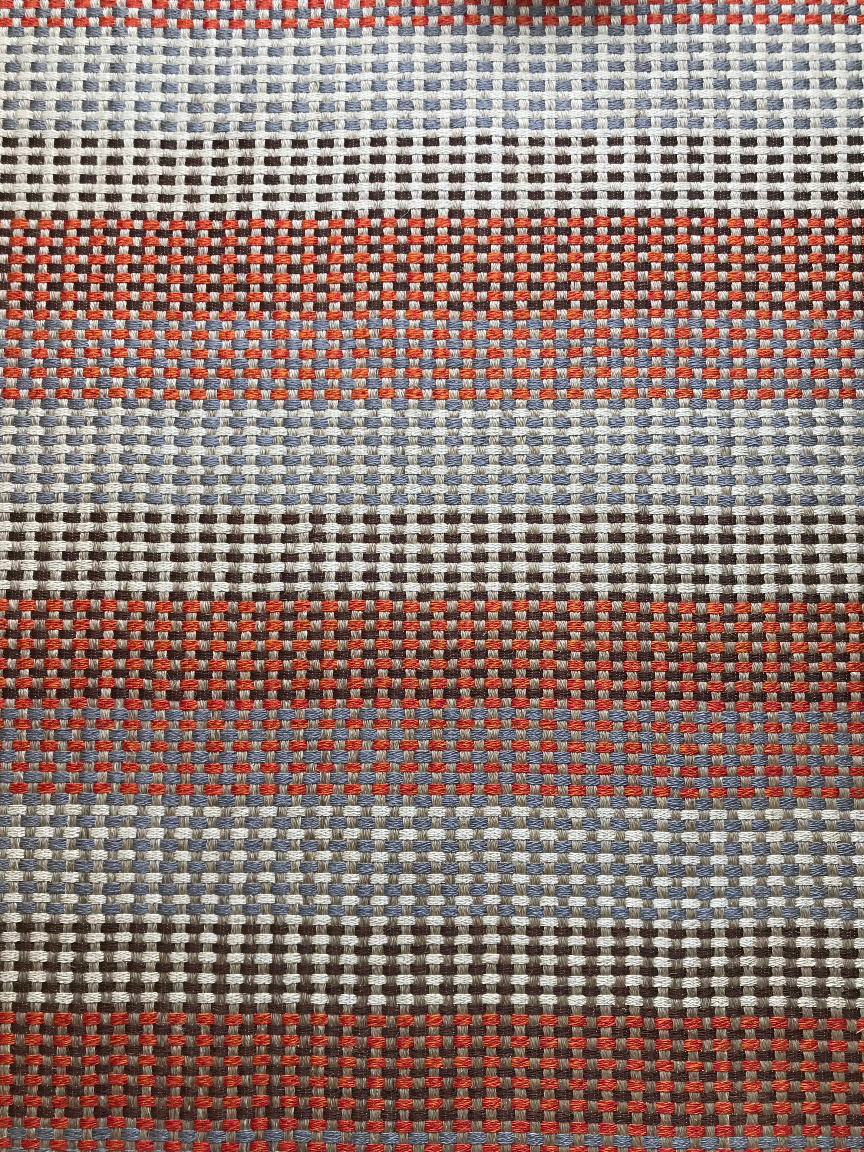 Tapete Tejido Canasto Multicolor en Fique / F28