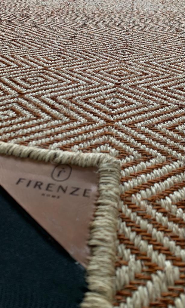 Tapete Tejido Romboidal en Fique / F19