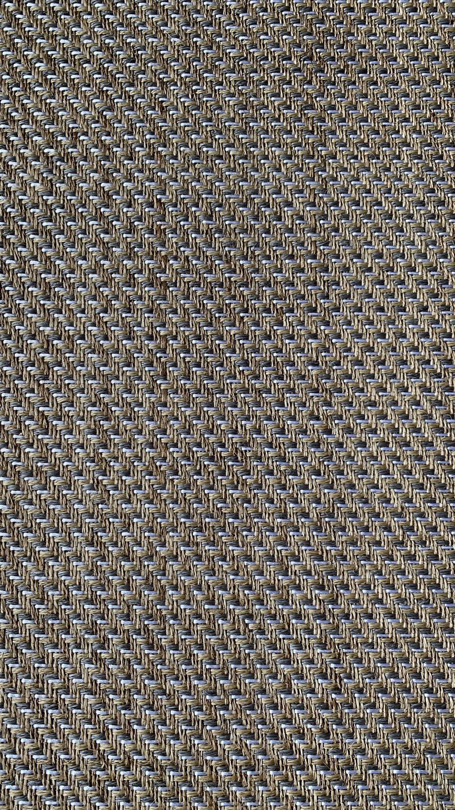 Tapete Tejido Florencia en Fique, Metal Plata Y Seda / F5