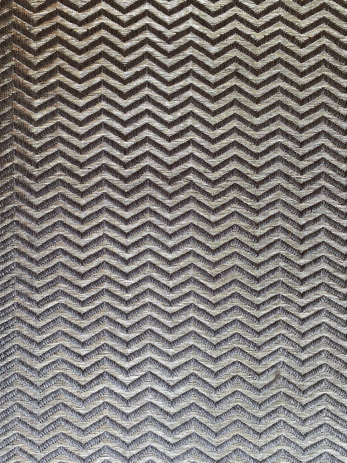 Tapete Tejido Mónaco en Fique y Metal Plata /  F3